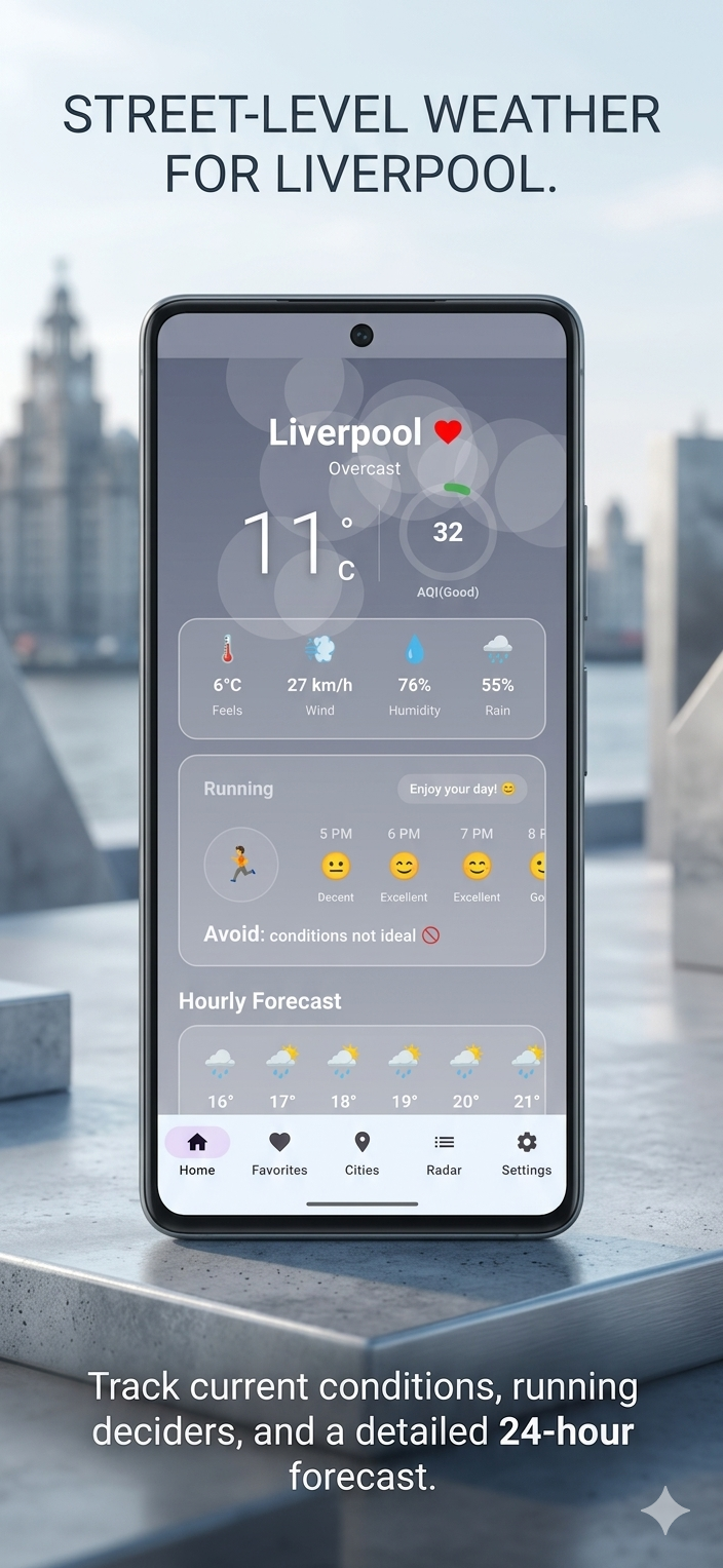 ⛅ طقس المملكة المتحدة المباشر screenshot 1